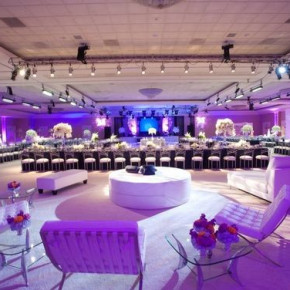 Modern luxe wedding reception, flowers by Southern Event Planners, Memphis weddings