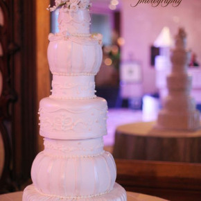 Wedding cake, Southern Event Planners, Memphis, Tennessee.