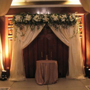 Draped Ceremony  Southern Event Planners, Memphis, TN