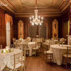 Vintage, romantic wedding reception by Southern Event Planners, Memphis weddings