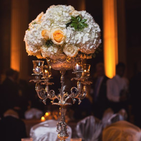 Wedding decor at The Columns in Memphis by Southern Event Planners