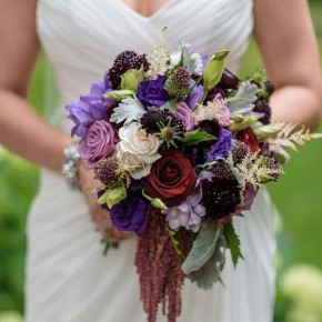 Purple, burgundy, green and pink bouquet by Southern Event Planners #MemphisFloralDesigner #MemphisWeddingPlanner #BridesBouquet #MemphisWeddings #bouquet